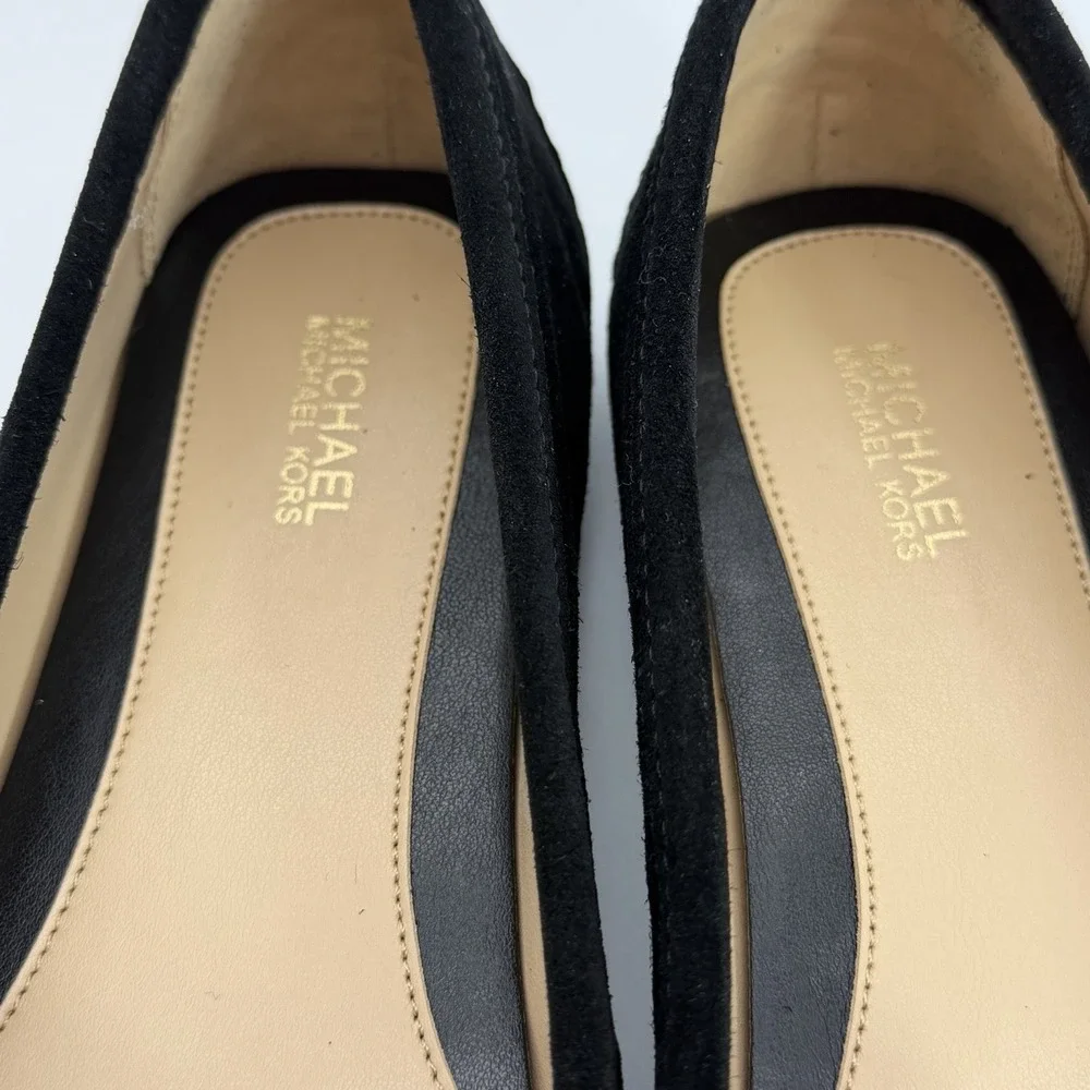 New with Box Michael Kors Women's Fulton Moccasin Black Nappa, Leather  Size 7.5